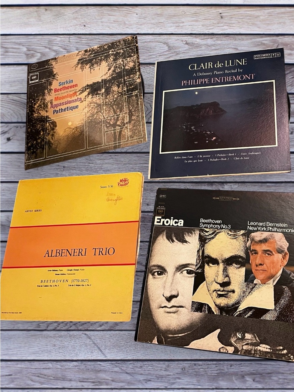 Vintage Classical Music Vinyl Records